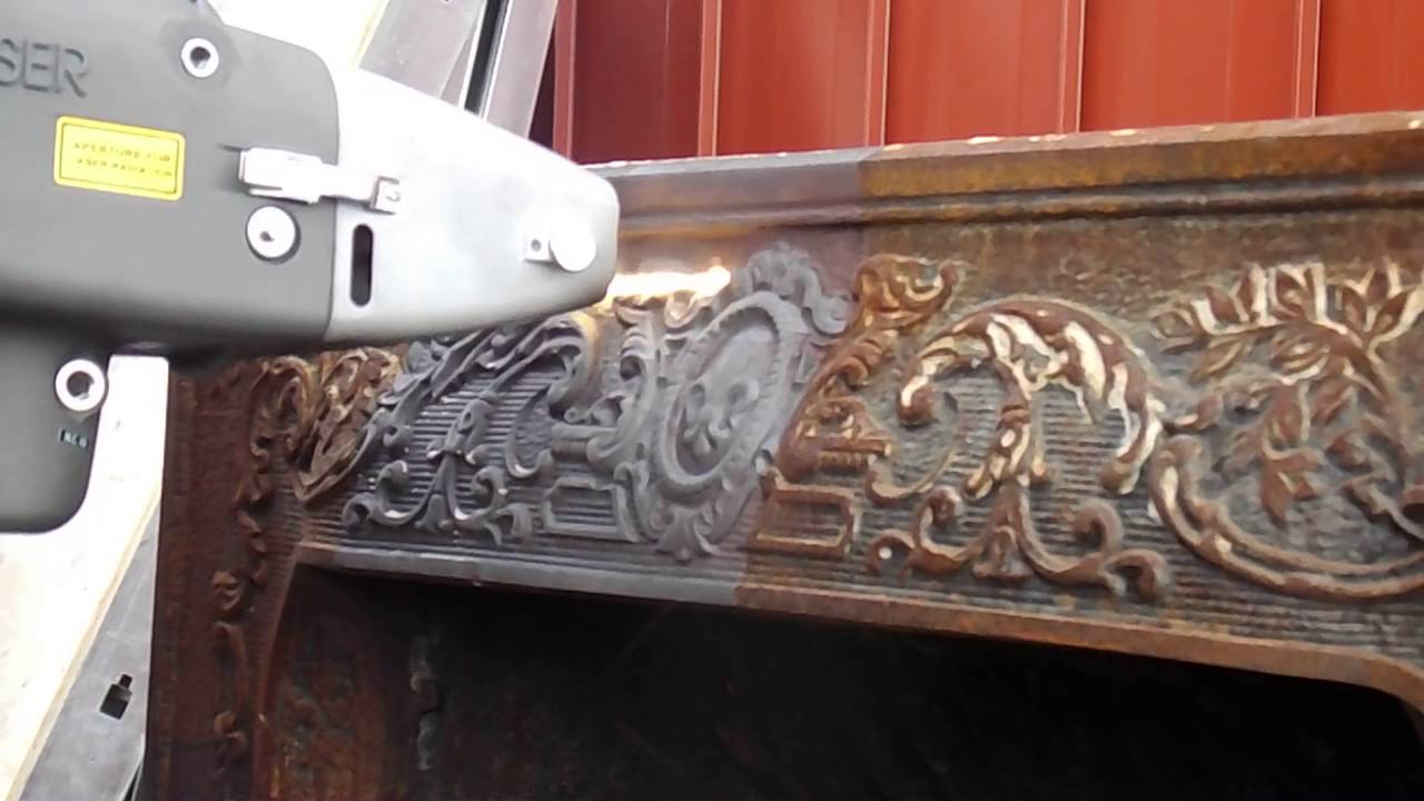 Eco-friendly Laser - Restoring an old Fire place