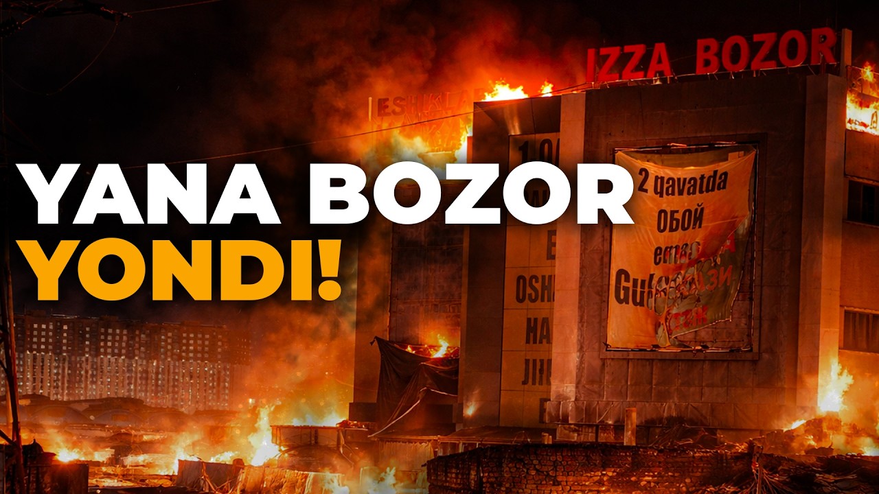 TOSHKENTDAGI QURILISH MOLLARI BOZORIDA YONG‘IN CHIQDI