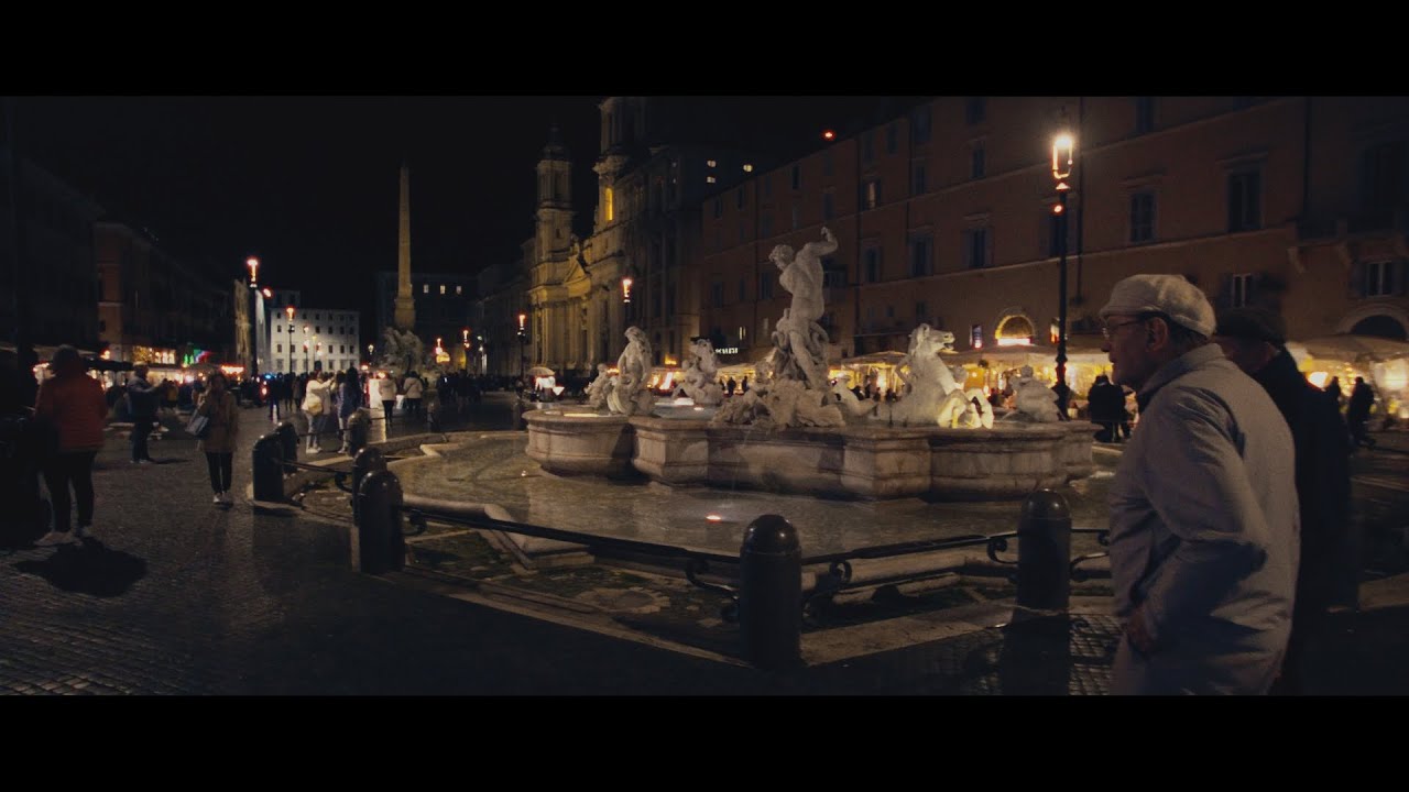 Rome by night in autumn (Canon Eos M Raw + kodak 2383 film print emulation)
