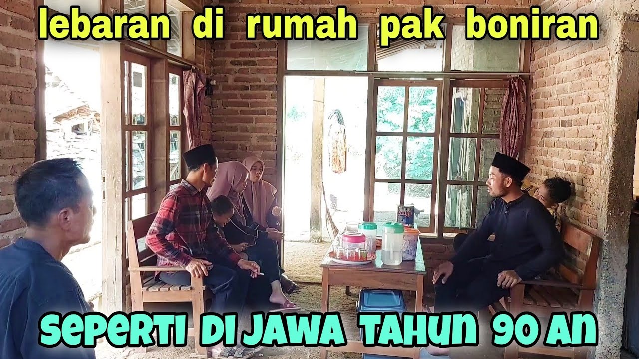 Lebaran kerumah kakak kandungku,di desa cakul dongko