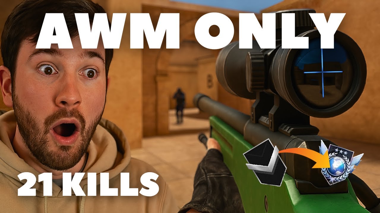 🫣😱 AWM ONLY in COMPETITIVE Standoff 2