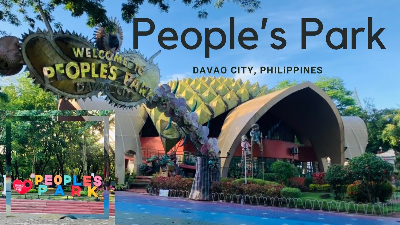 Wow! PEOPLE'S PARK Davao 2023 l Exploring Davao City l Philippines