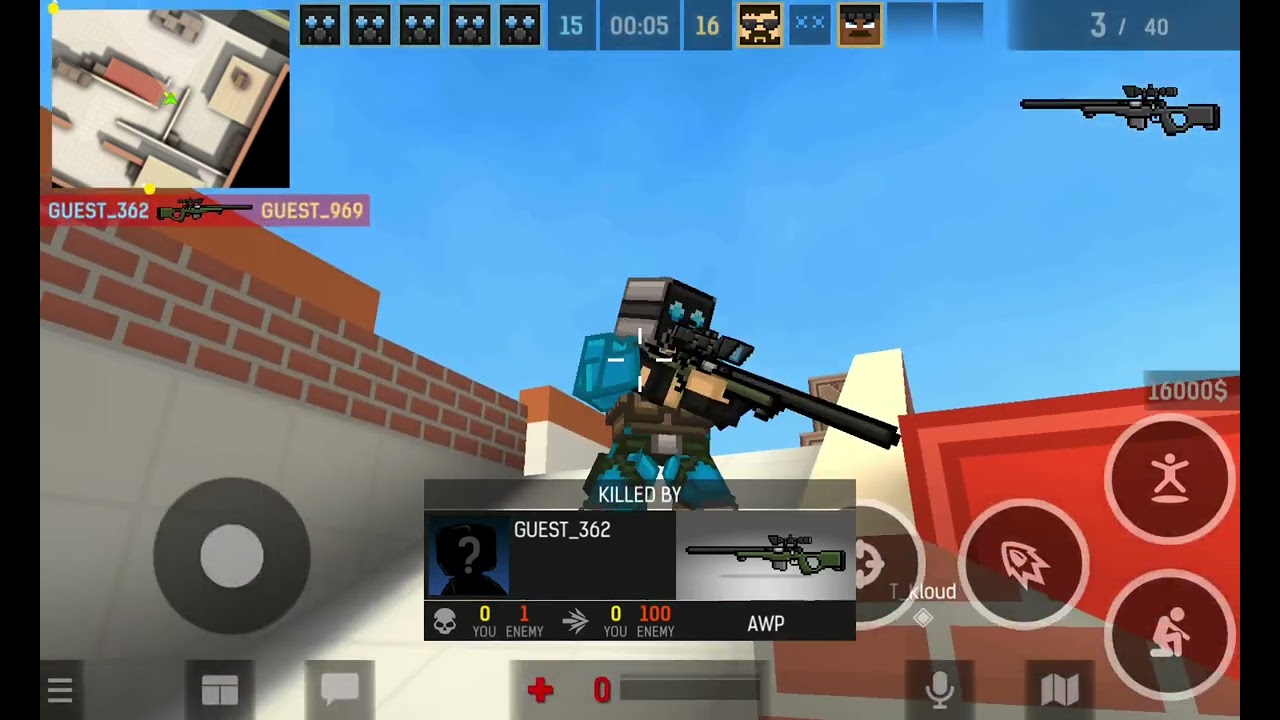 Savaş oyunu Minecraft oynadık 