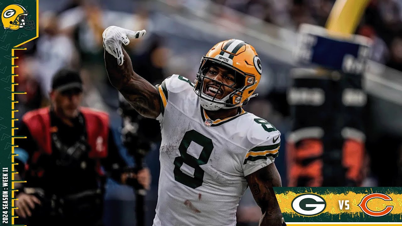 Josh Jacob's Best Plays of 134-yard Game | Packers vs. Bears