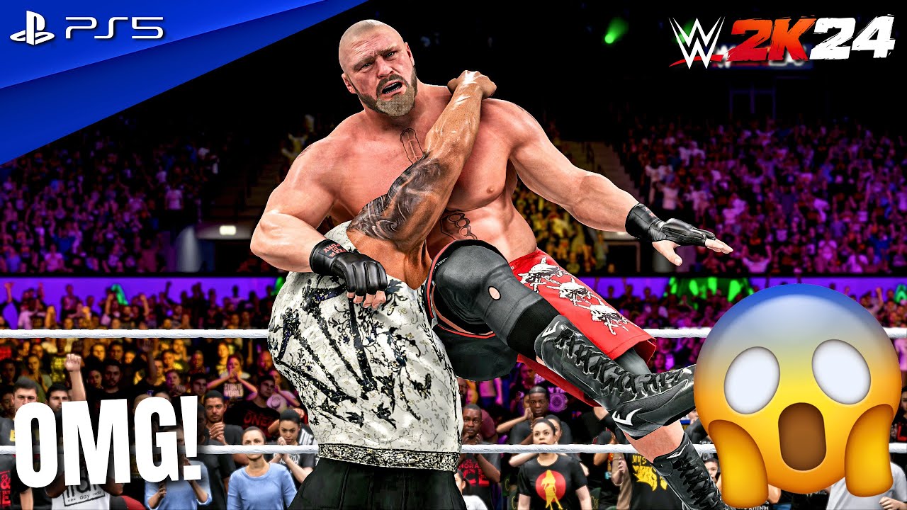 WWE 2K24 - Brock Lesnar vs. 