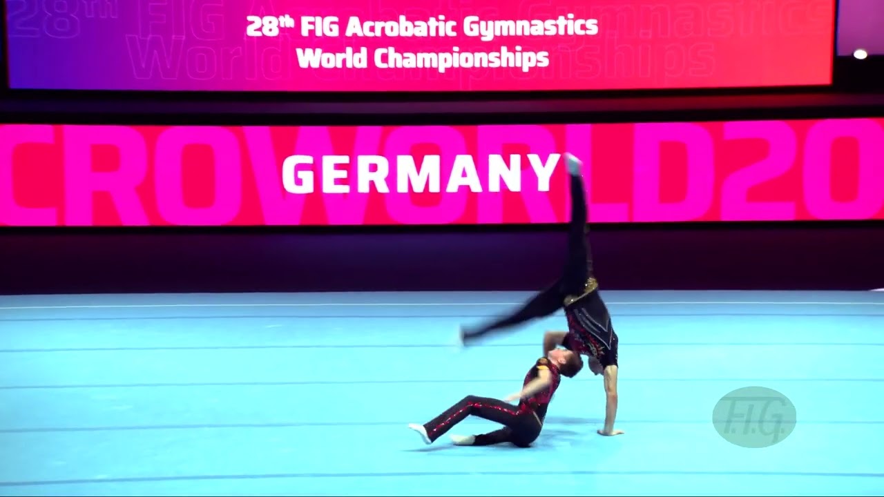 Germany (GER) - 2022 Acrobatic Worlds, Baku (AZE) - Balance Qualification  Men's Pair