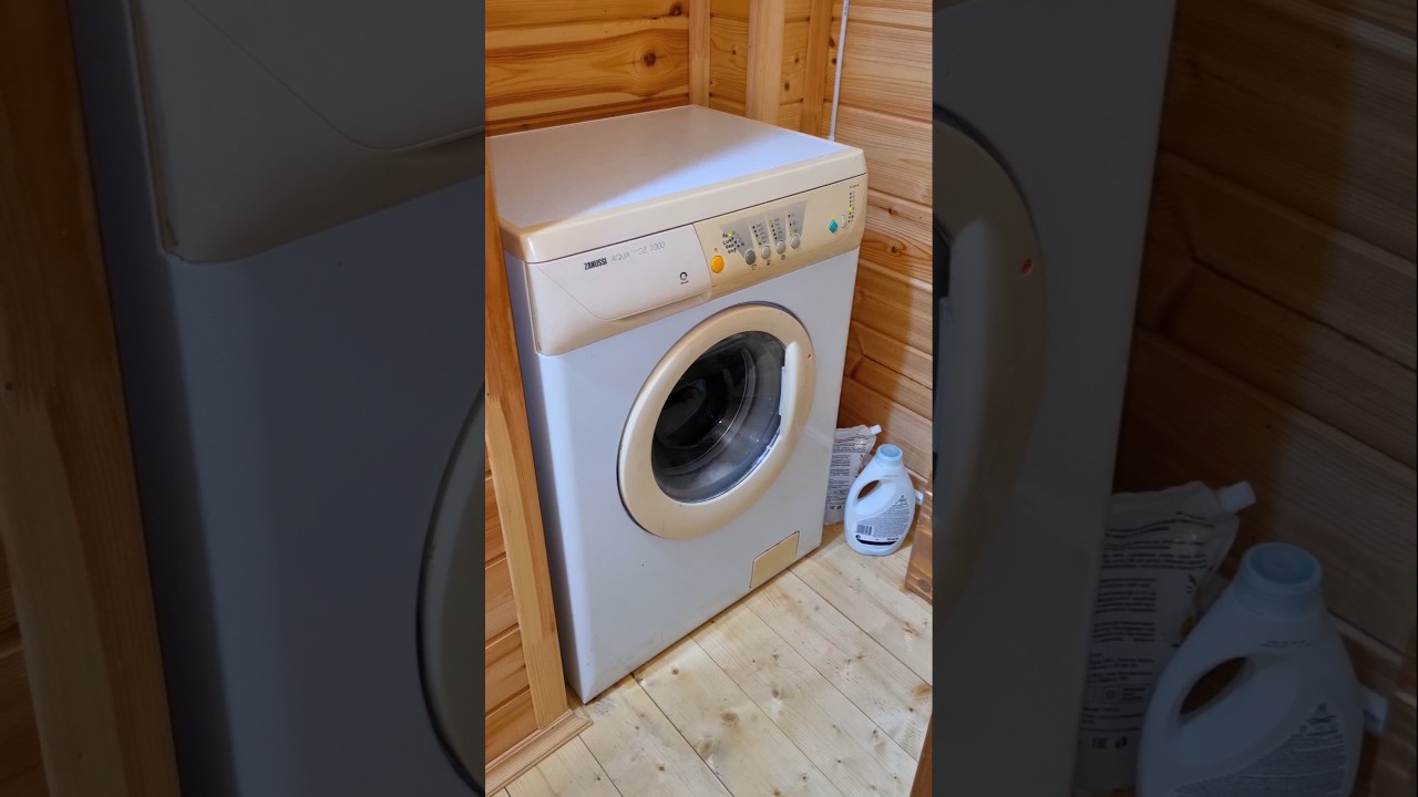 Замена амортизатора на стиральной машине Zanussi aquacycle 1000 fe 1024 n #своимируками #ремонт