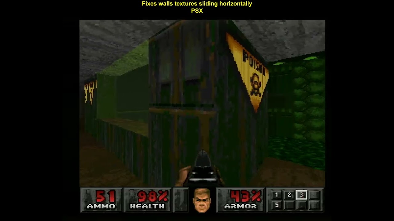 Sega Saturn Doom fix patch v0.3 walls fixes