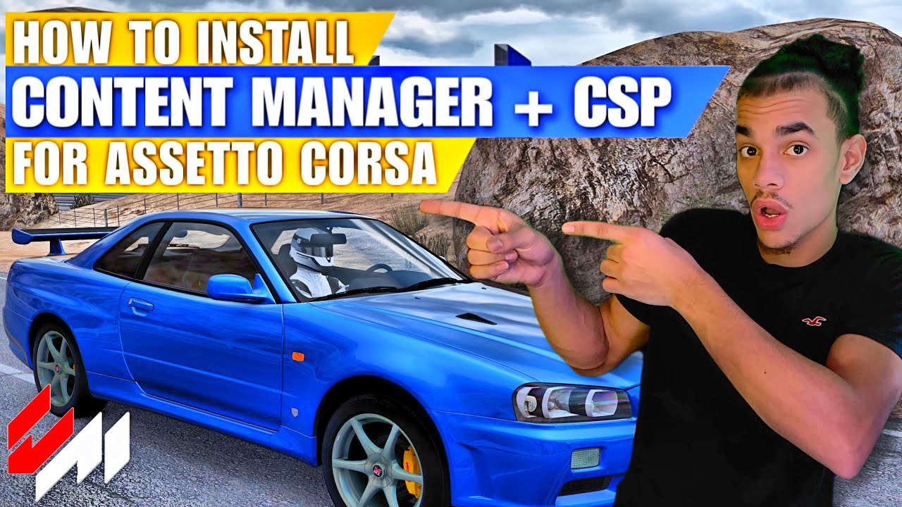 How to Install Content Manager + CSP for Assetto Corsa!