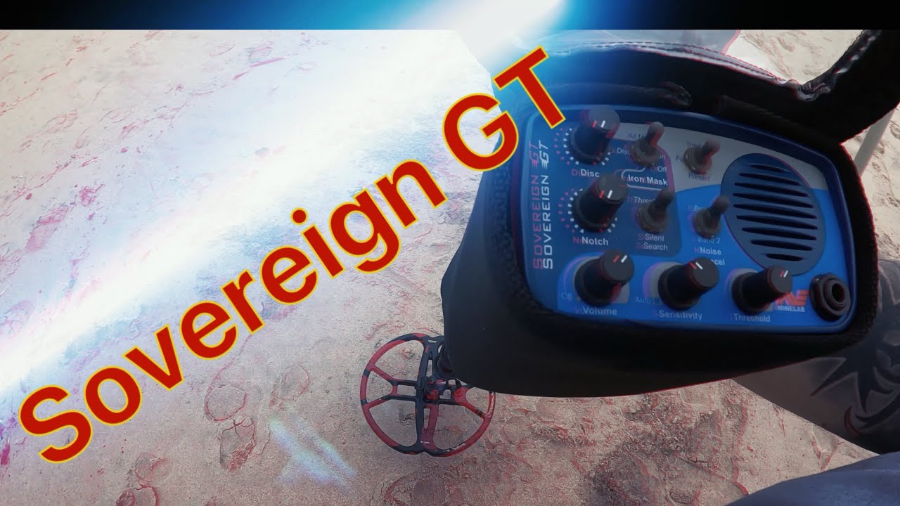 Sovereign GT, NEL 12x13 Tornado Coil Beach Metal Detecting