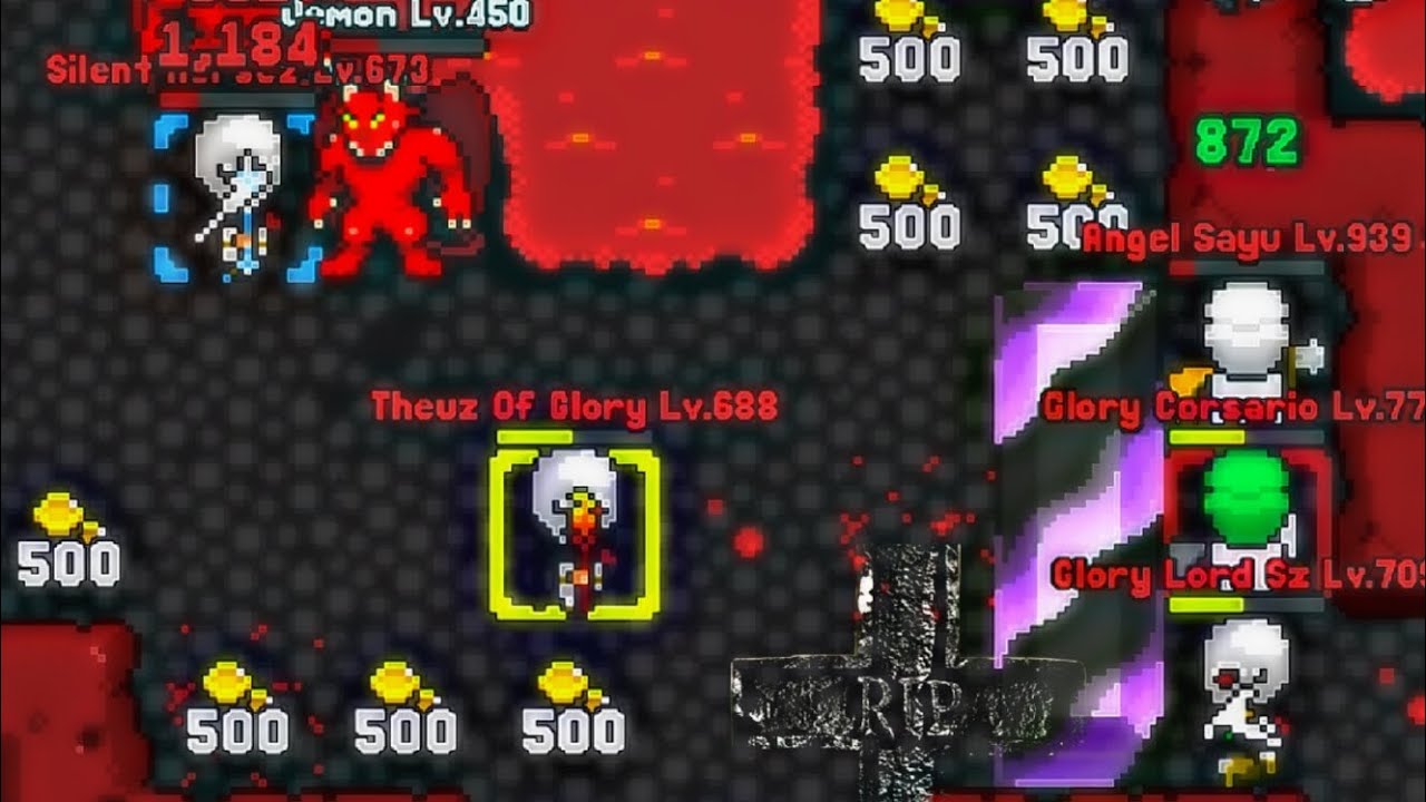 Rucoy Online • Glory Hill And Scammers Dead