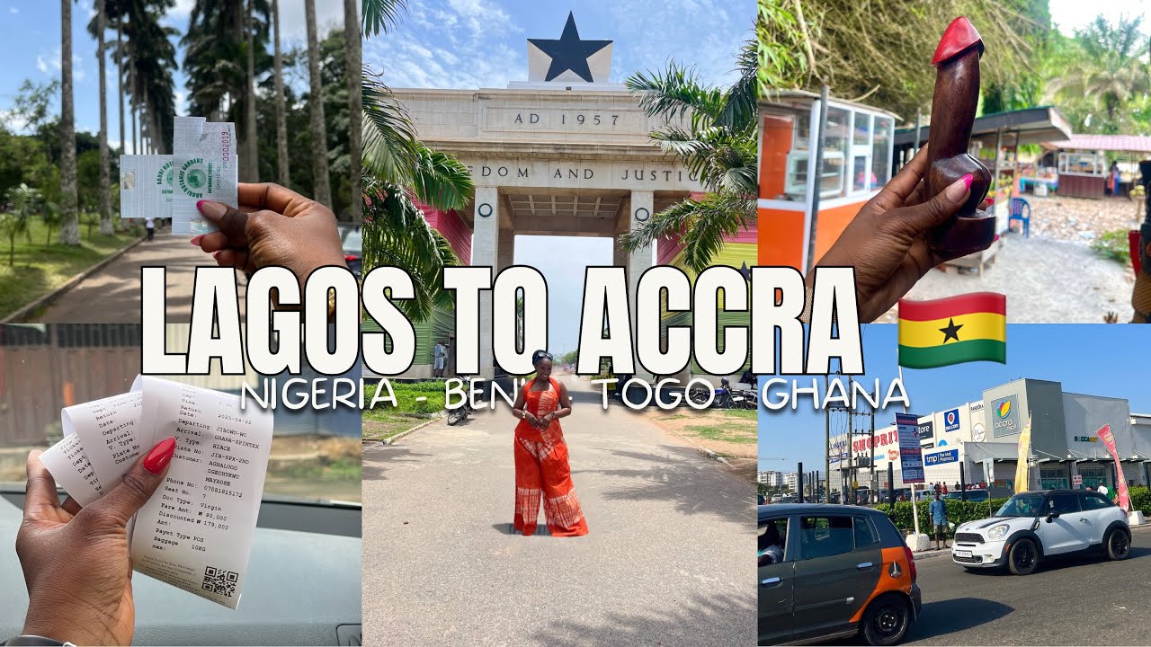 Моя первая поездка в Аккру, Гана, из Лагоса, Нигерия 🇳🇬🇬🇭
