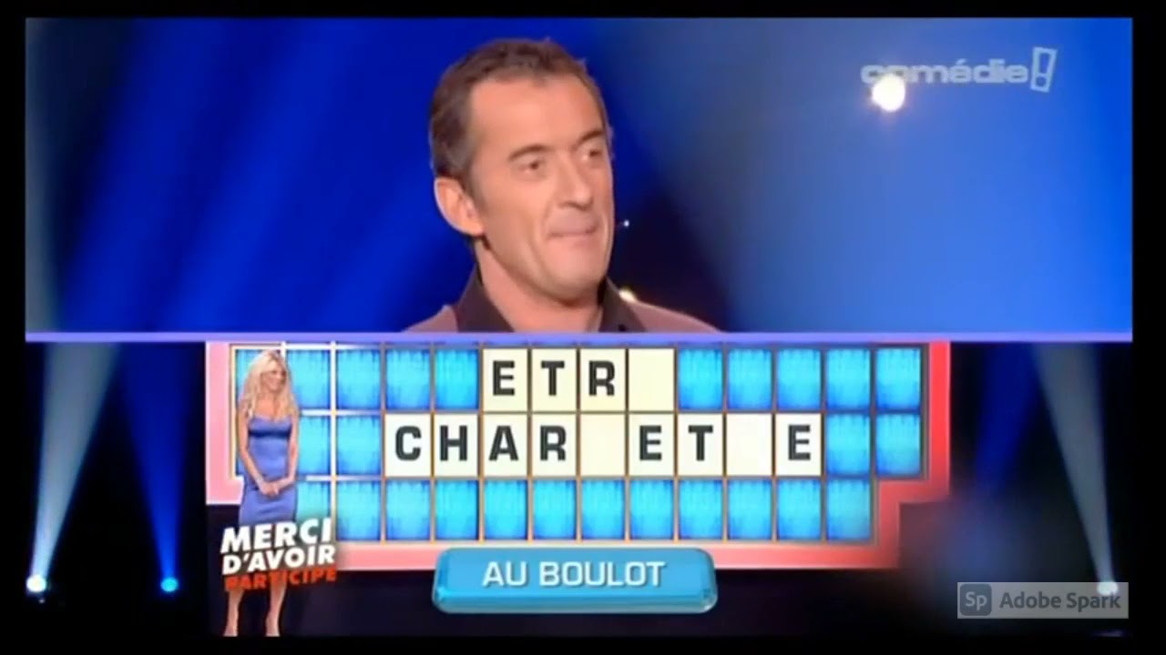 R&eacute;ponse ouf des candidats de la roue de la fortune...🤣😂🤣😂