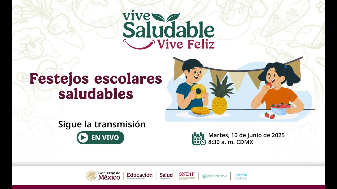 Festejos escolares saludables