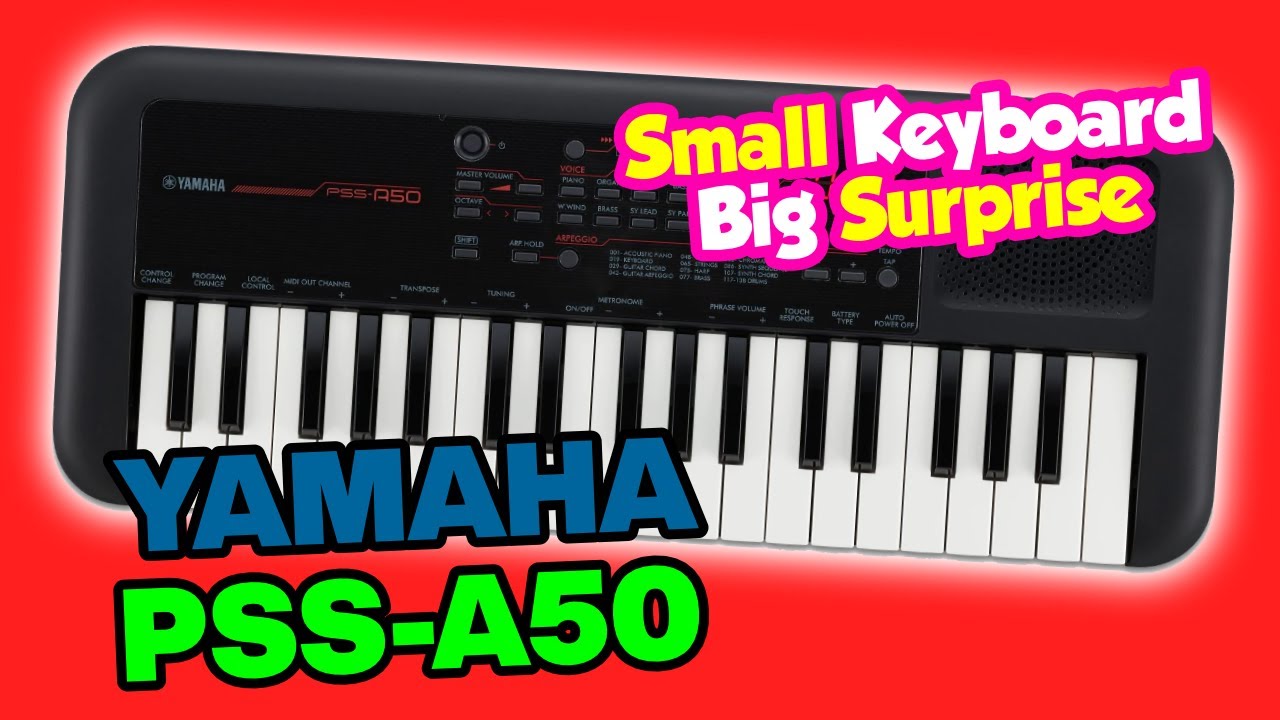Yamaha PSS-A50 Review - BIG SURPRISES in a TINY Keyboard
