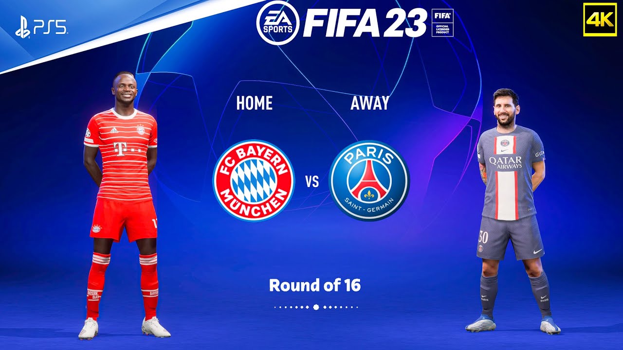 FIFA 23 - PSG Vs Bayern Munich - UEFA Champions League | PS5™ Next Gen 4K