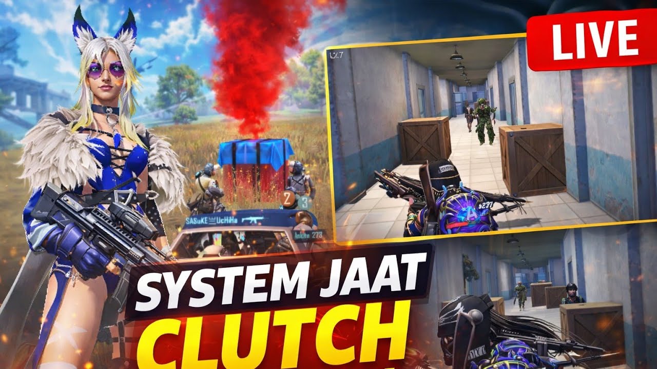 BGMI  System Jaat is live stream