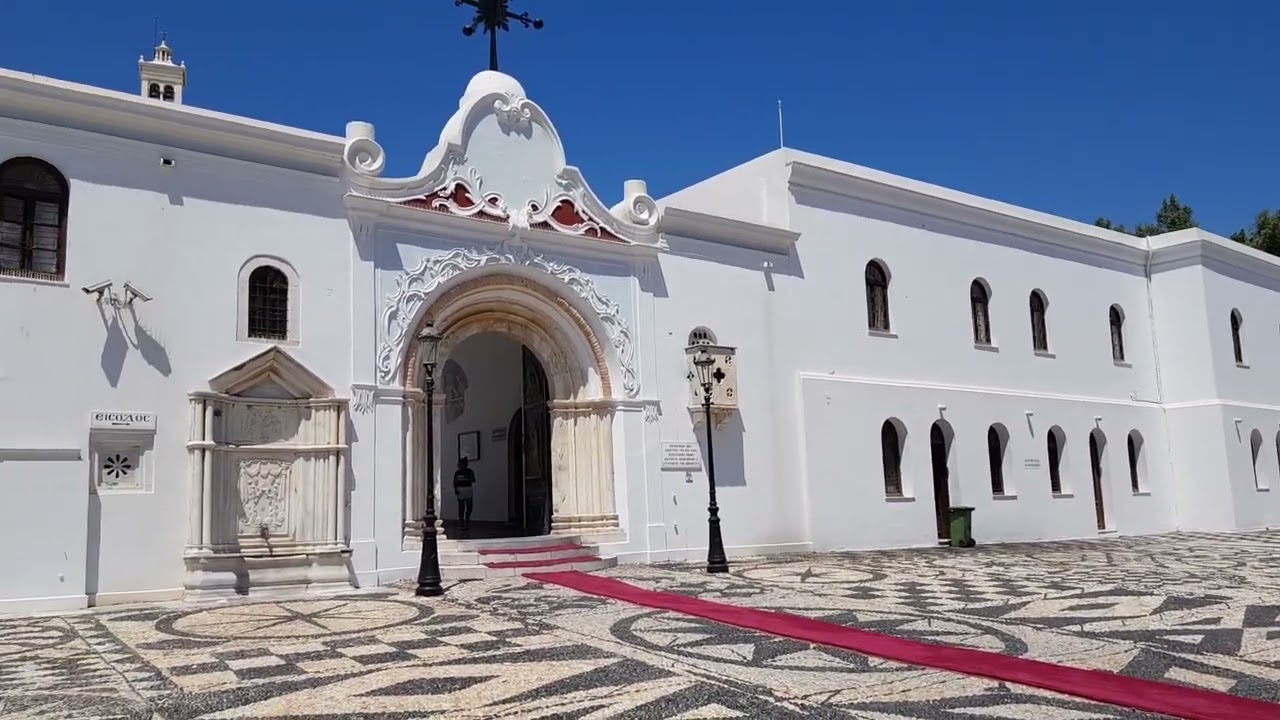 Panagia Megalochari, Evangelistria Church Tinos