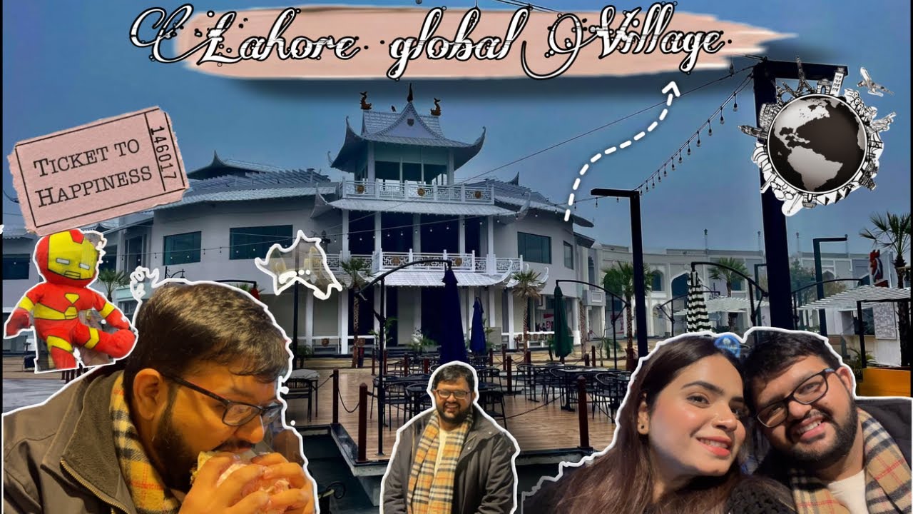 An Early Valentine’s date at Lahore Global Village 🌏🌷 || Fun & Food Adventure Continues 🎡🥳