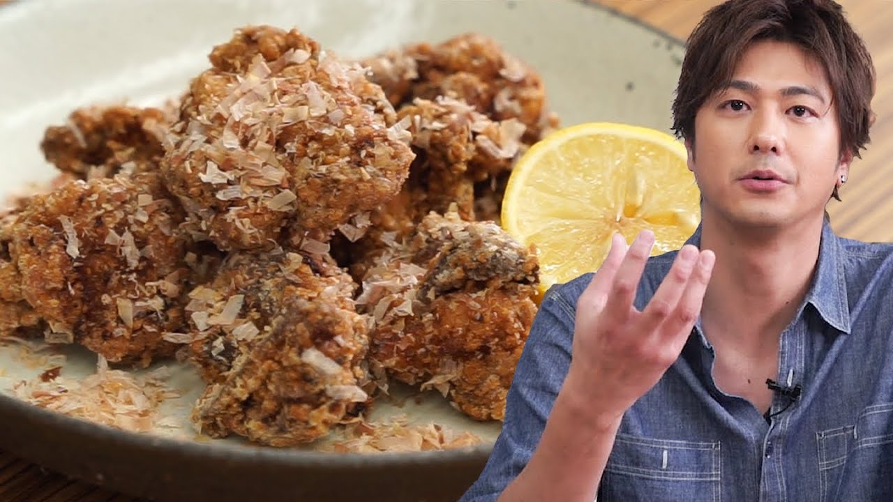これだけあれば最高の唐揚げが作れます❗️サクサクでジューシーで香りも最高❗️#唐揚げ#かつおぶし#揚げもの#料理#cooking