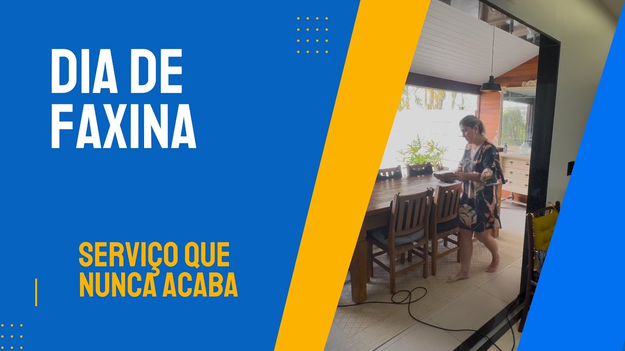 Dia de faxina 🧹 O serviço nunca acaba 🫣