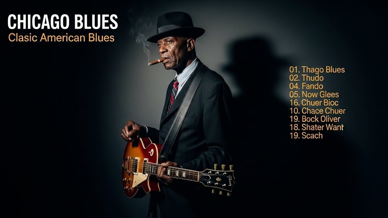 Chicago Blues Radio – Midnight Whiskey and Smooth Slow Blues Guitar Session Vol.112