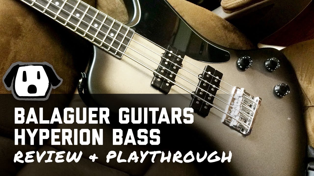 Balaguer Hyperion Bass Review - Rock Metal Bass Guitar