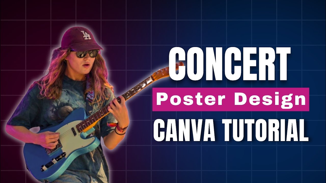 How to Design Poster in Canva for Music Concert