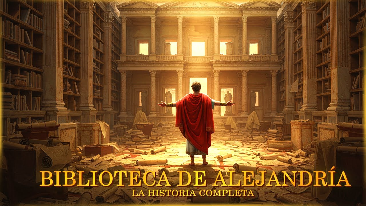 DUERME ESCUCHANDO LA HISTORIA COMPLETA DE LA BIBLIOTECA DE ALEJANDRÍA | RELATO ÉPICO PARA DORMIR