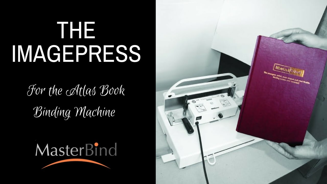 THE ATLAS 300 WITH  HOT STAMPING IMAGE PRESS