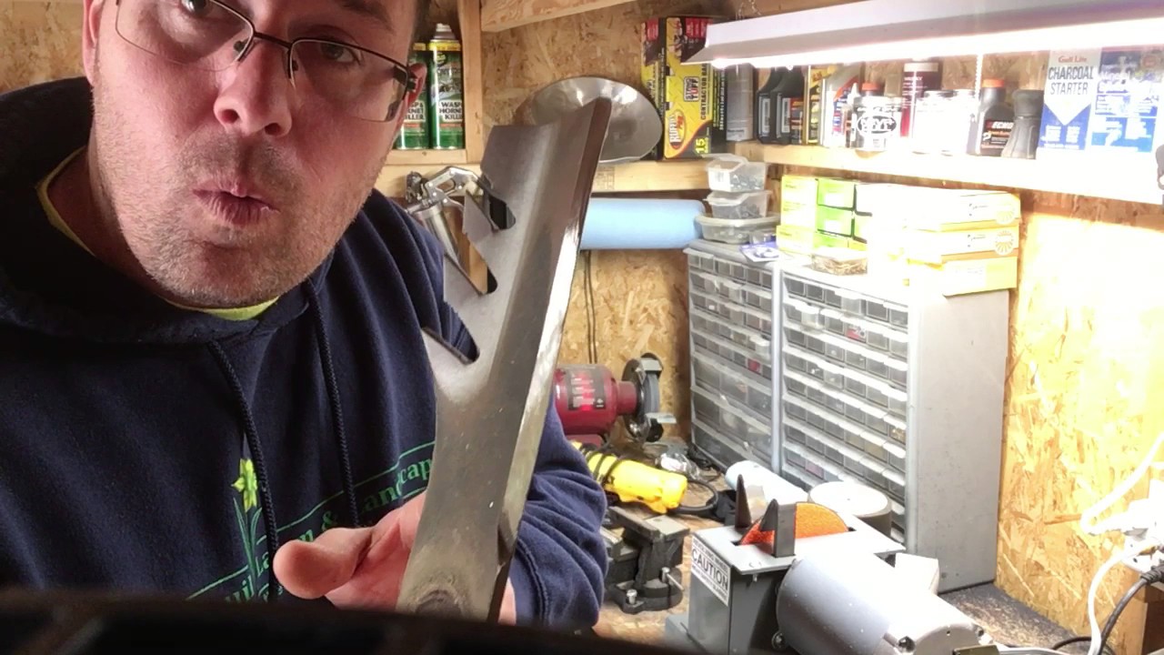 NEW BLADE SHARPENER IN ACTION RBG-712