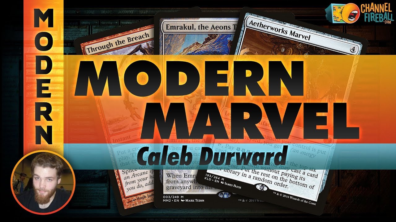 Channel CalebD - Modern Marvel (Deck Tech & Matches)