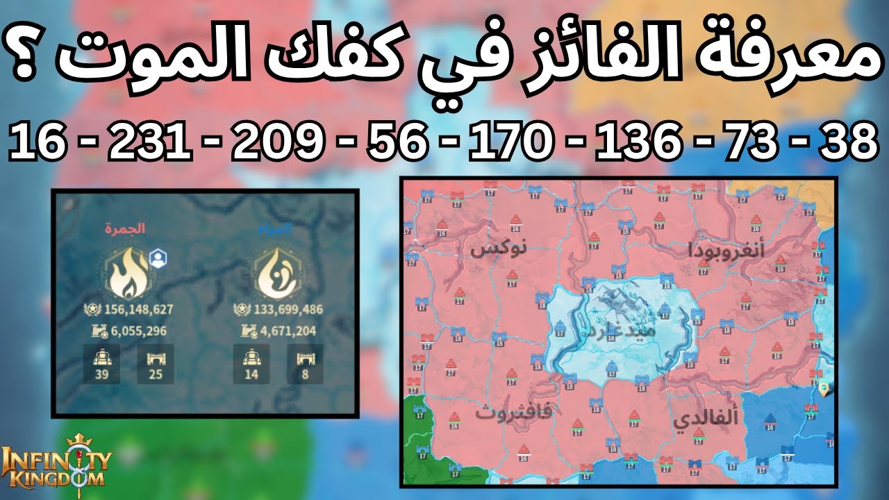 Infinity Kingdom | معرفة الفائز في كفك الموت ؟
