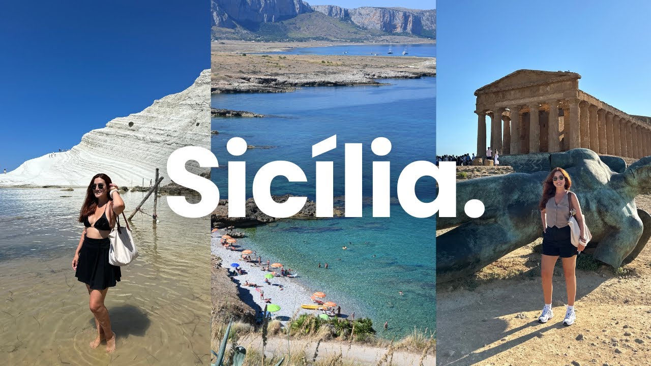 Vlog na Sicília, Itália 🍋🇮🇹 Taormina, Siracusa, Agrigento, San Vito Lo Capo