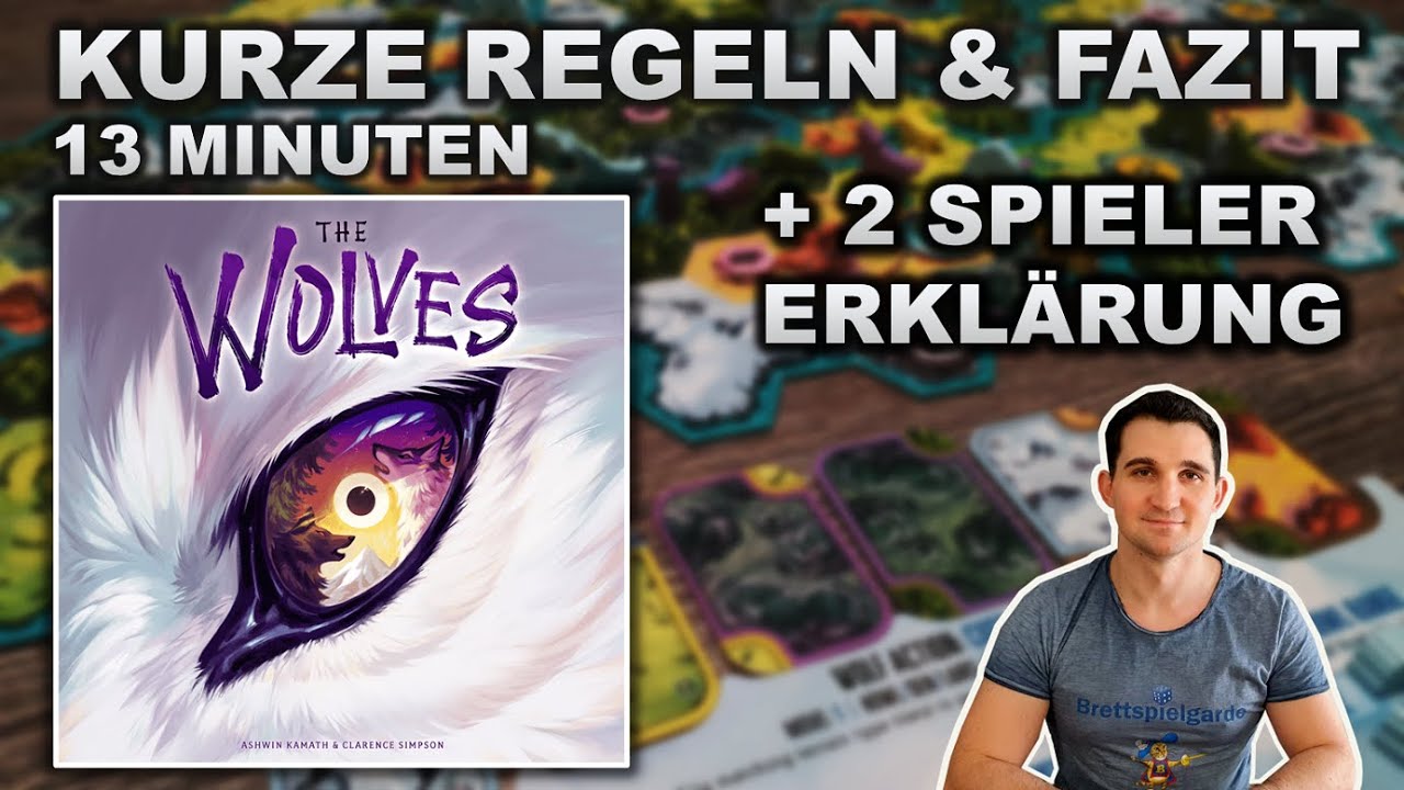 Die Wölfe Regeln The Wolves Skellig Games Regelerklärung + Fazit Review Brettspiel
