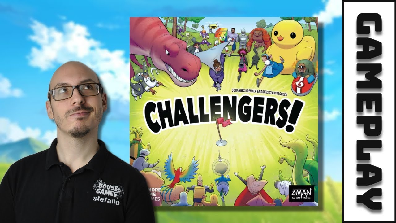 CHALLENGERS: Partita Completa Ad Un Gioco Da Tavolo Davvero Pazzo! - Asmodee