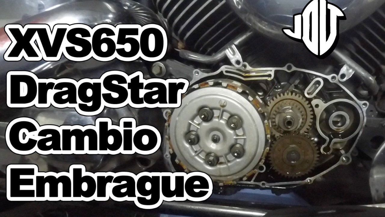 Sustitución embrague Yamaha DragStar XVS650