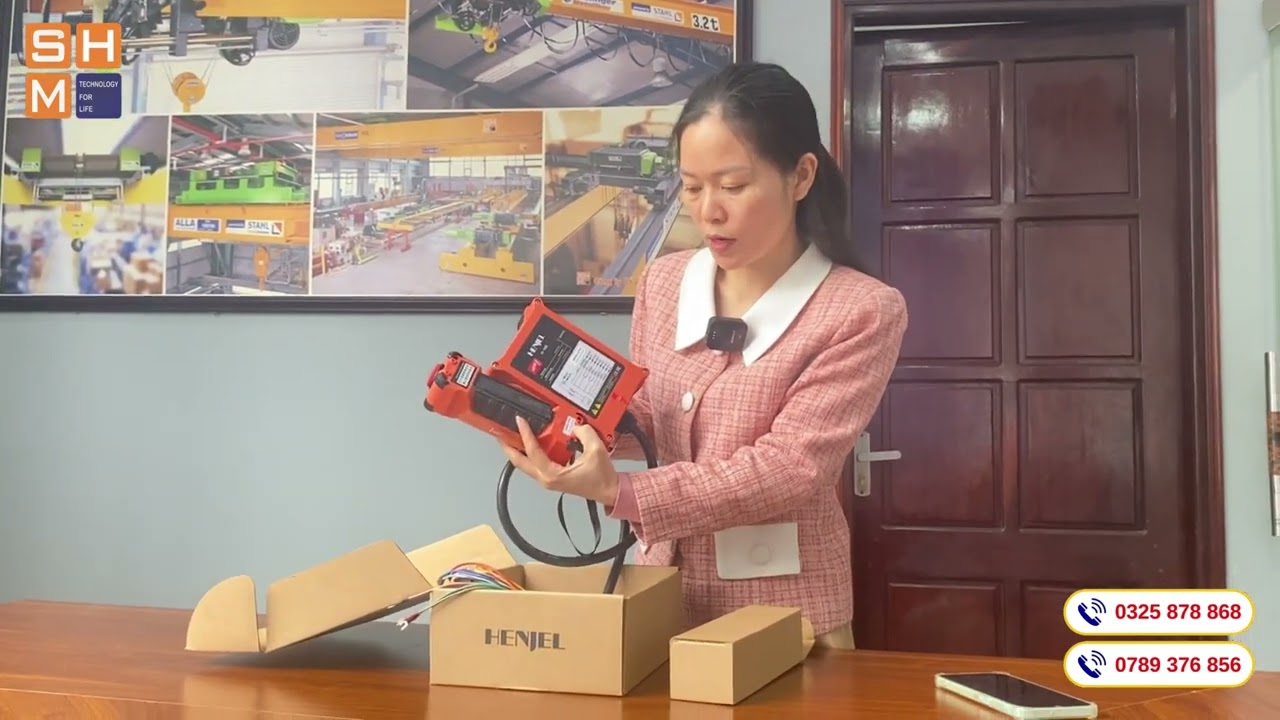 Bộ điều khiển từ xa Henjel H106 chính hãng trung quốc - SHM