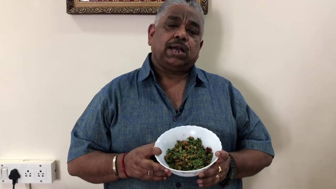 Murungai Keerai Poriyal | Drumstick Leaf Foogath by Chef Damu