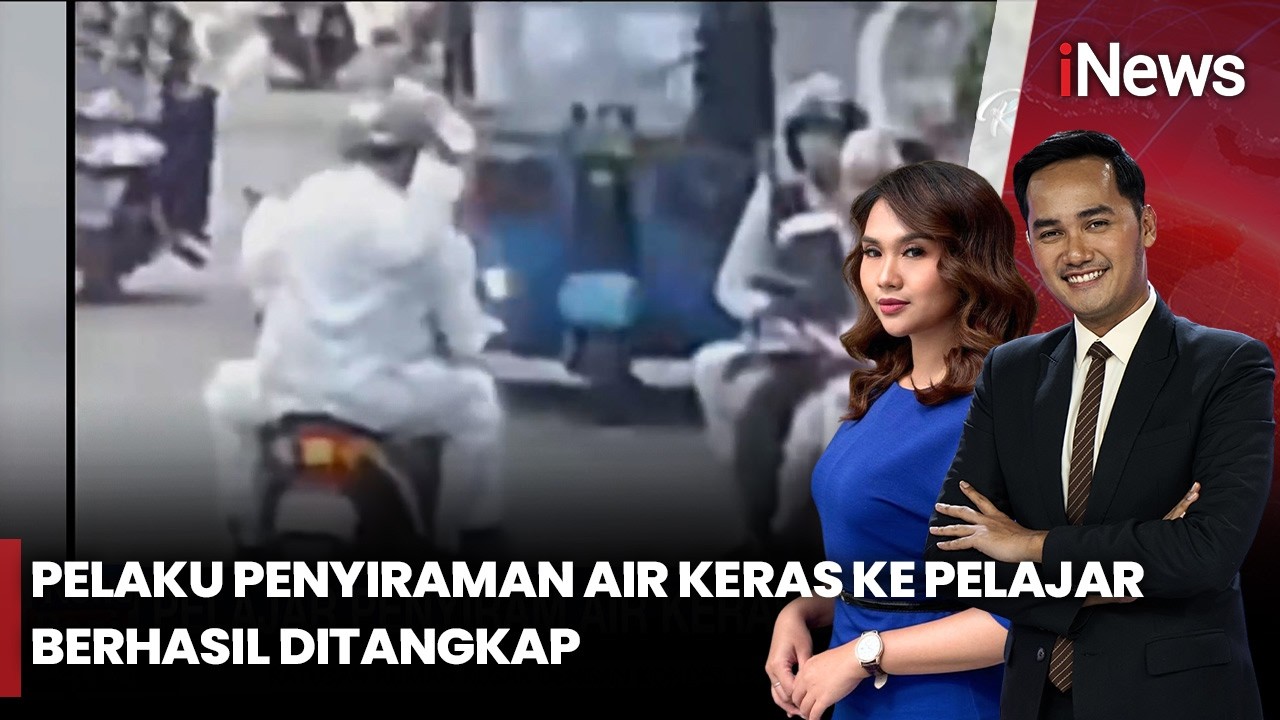 Kasus Penyiraman Air Keras, Polisi Amankan Terduga Pelaku | iNews Pagi 10/2