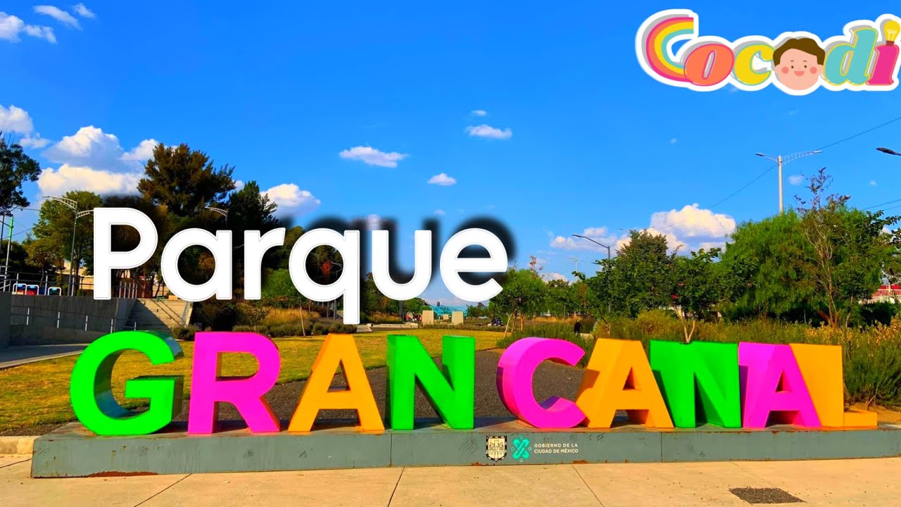PARQUE GRAN CANAL ✨ Parque Lineal 📍CDMX 🇲🇽