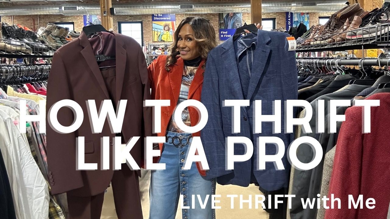 Thrift With Me LIVE | How to Spot Quality at the Racks