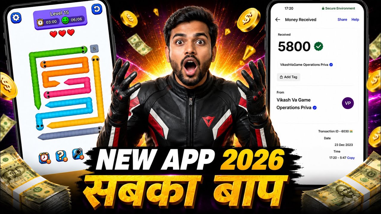 Money Earning App 2026 | NEW UPI MONEY EARNING APP | New Earning App Today