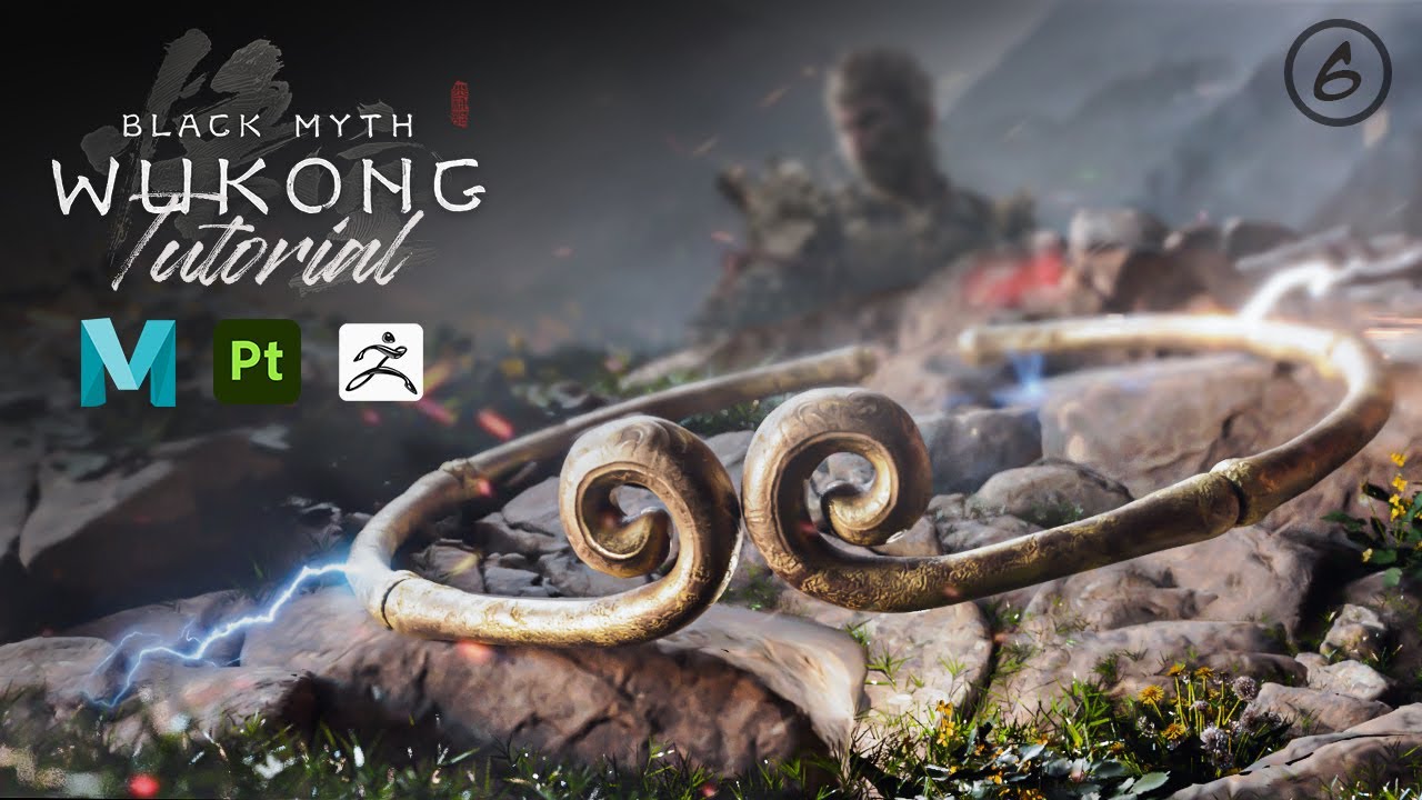 Black Myth: Wukong – Headband Scene 3D Tutorial Part 6 