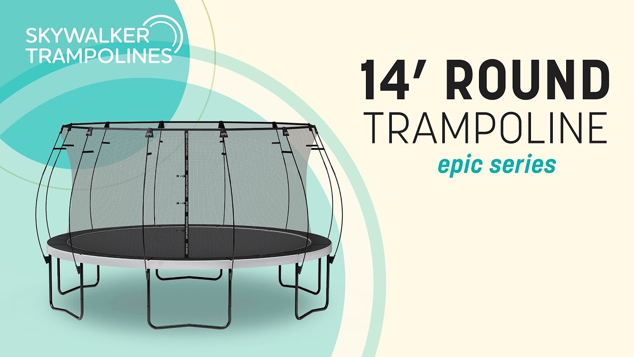 14' Round Epic Series Trampoline | Skywalker Trampolines