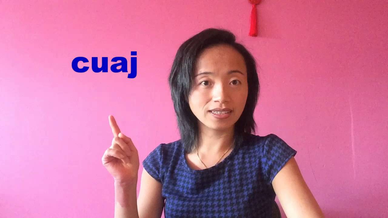 Free Hmong Lesson #1_Single Consonants_Ntxhee Yaaj (杨晨)