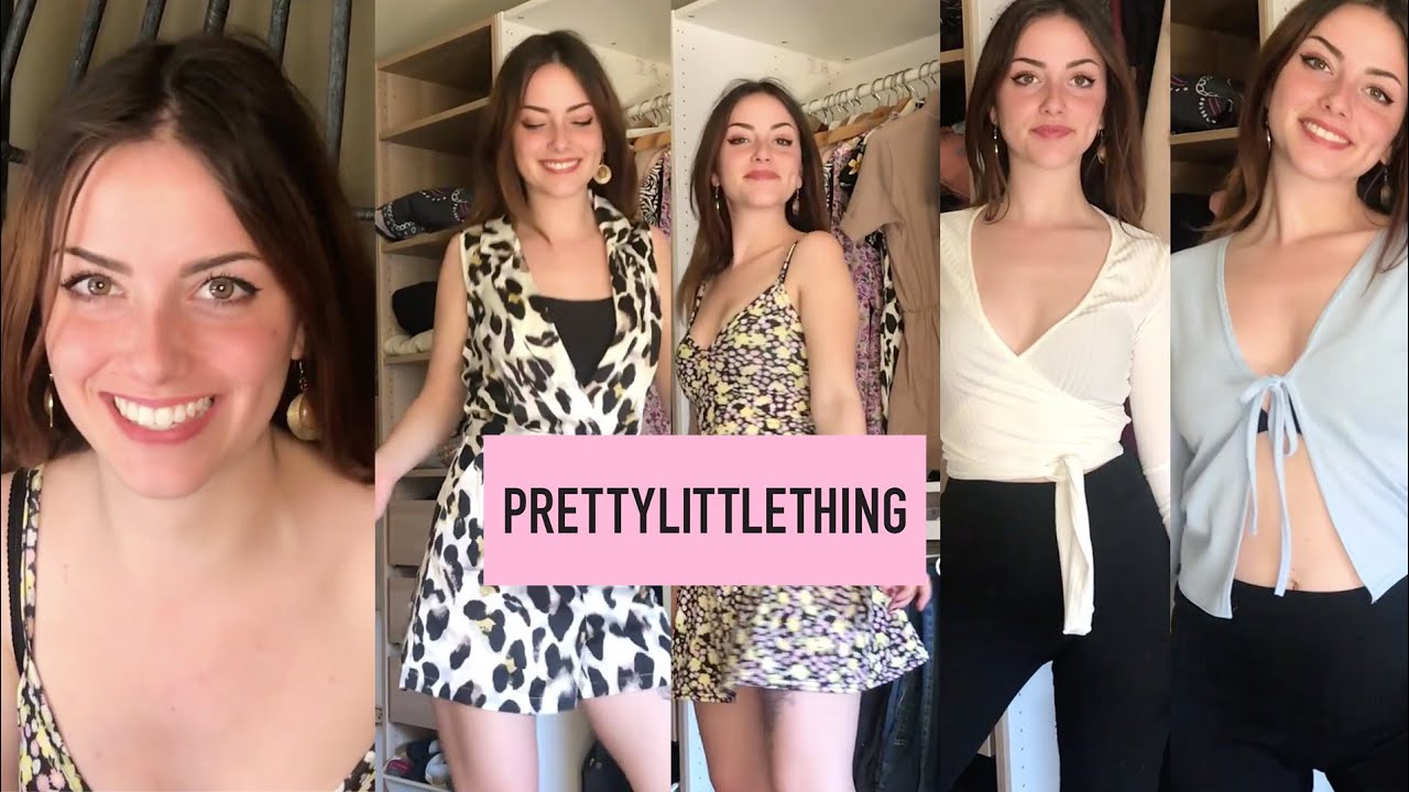 SHAUNA DEWIT | Pretty Little Thing Try-on haul - So easy to fall in love with the style