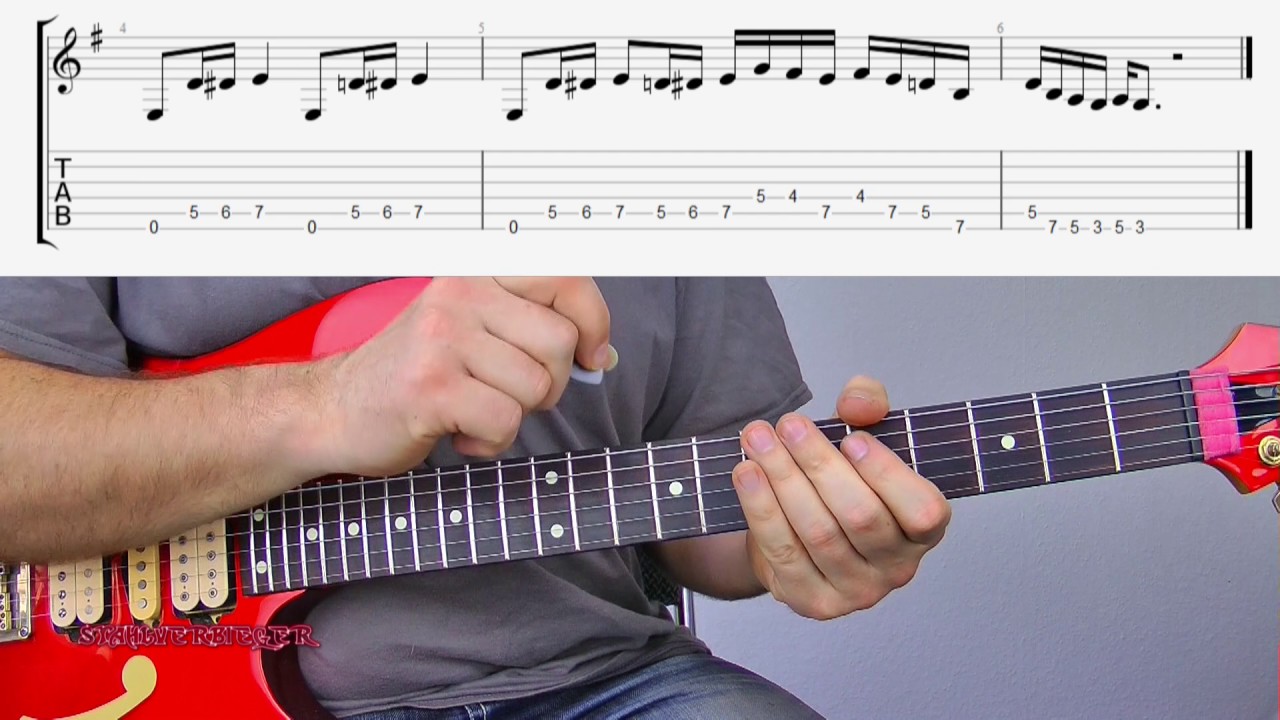Gitarre lernen - Riffomat - Stargazer von Rainbow