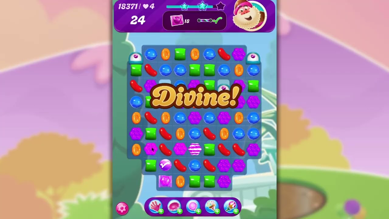 Candy crush saga Level 18371