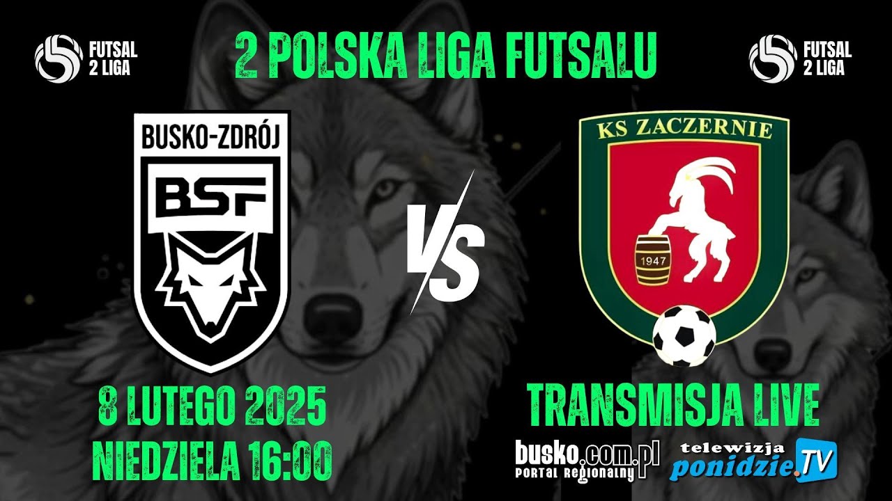 BSF Busko-Zdrój vs KS Zaczernie - transmisja LIVE
